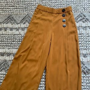 ZARA wide leg dress pant